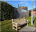 Bicentenary Commemoration bench, Ladies Walk, Neston