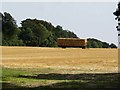 A harvested field near Great Tew