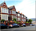 Housing variety, Christchurch Road, Newport