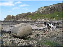 NS2109 : Erratic boulder by Jonathan Wilkins
