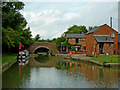 Grand Union Canal east of Crick in Northamptonshire