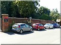 Wall at the Manor School, South Street, Ashby-de-la-Zouch