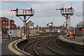 Semaphore Signals at Blackpool North