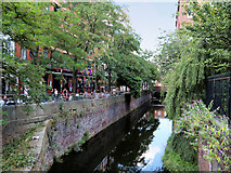 SJ8497 : Rochdale Canal at Canal Street by David Dixon