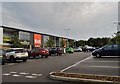 Retail park on Jane Murray Way, Burgess Hill