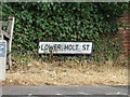 Lower Holt Street sign