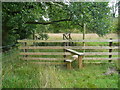 New stile and fence on the footpath between Butter Fields and Beckfoot