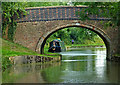 SP5974 : Fox's Farm Bridge north of Crick in Northamptonshire by Roger  D Kidd
