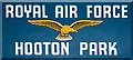SJ3778 : Hooton Park Trust, Ellesmere Port: RAF Hooton Park sign board by Mike Searle