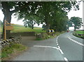 SD8159 : The A65 at Skir Beck, Long Preston by Humphrey Bolton