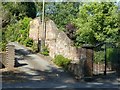 Garden wall at Mansion House, Kilwardby Street