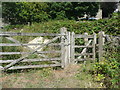 Gate on Halifax FP675, Scar Bottom, Skircoat