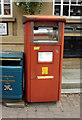 Business postbox for franked mail on Albert Road, Colne