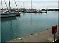 View across a marina