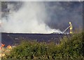 Farm fire near to Waltham on the Wolds 008