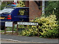 TM2850 : Church View Close sign by Geographer
