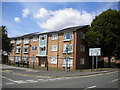 Low rise flats on Kingsmead Close, Derby