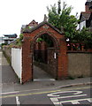 Archway dated 1892, Church Street, Lyme Regis