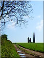 Engine house and chimney at Ventonwyn Mine