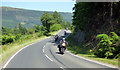 Motorcyclists on the B836 road