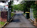 An entrance to Graig-y-rhacca Primary School