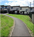 Bend in a Graig-y-rhacca path