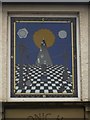 NZ2975 : Stained glass window, Masonic Hall, Seaton Delaval by Graham Robson