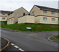 Houses above the corner of Plym Walk and Medlock Crescent, Bettws, Newport