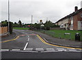 Junction of Pentwyn Lane and Monnow Way, Bettws, Newport