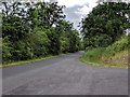 The B709 near Wardlaw, looking south