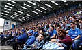 Pompey fans in the Fratton End at Fratton Park