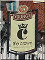 Sign for The Crown Hotel, London Street