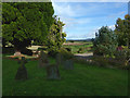 SJ5306 : View from Berrington All Saints Church by Chris Gunns