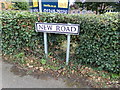 TM1131 : New Road sign by Geographer
