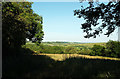 Field and view from Church Hill