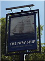 NZ3863 : Sign for The New Ship Inn, Cleadon, South Shields by JThomas