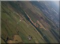 Across New Barn to Hameldon Windfarm and Hameldon Scouts: aerial 2018