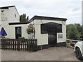 Building with label Gurnos House, The Penny Farthing Inn, Aston Crews