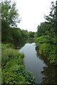 Canal near the rail bridge