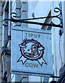 Sign for the Tipsy Cow, Sunderland