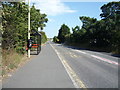 Bus stop and shelter on Sunderland Road (A184), East Boldon