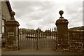 Entrance to Mauchline Old Cemetery