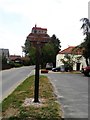 Crowfield village sign