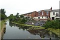 Building work beside the canal