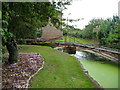 Garden railway bridge, Pilmoor Cottages