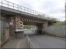 SD4763 : Railway Bridge CGJ7/4, Torrisholme Road by Stephen Armstrong