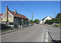 Balsham: along West Wickham Road