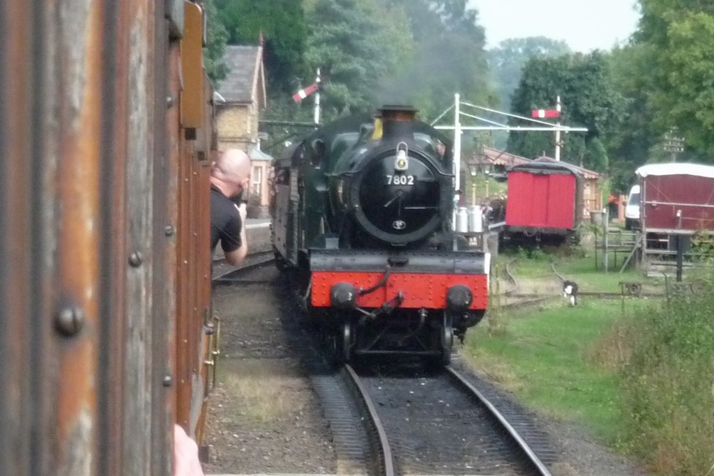 GWR No. 7802 (Bradley Manor) at Hampton... © Fabian Musto :: Geograph ...