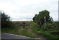 Field entrance and footpath off Church Street