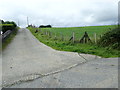 Concrete road leading to a farm off the Carrickacullion Road